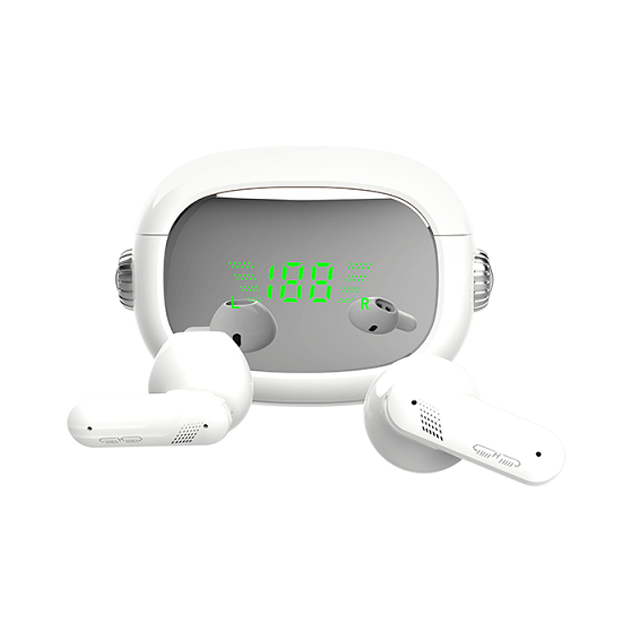 Dual Mic ENC Noise Reduction Earbuds With OLED Unique Screen Display-GLY-A13