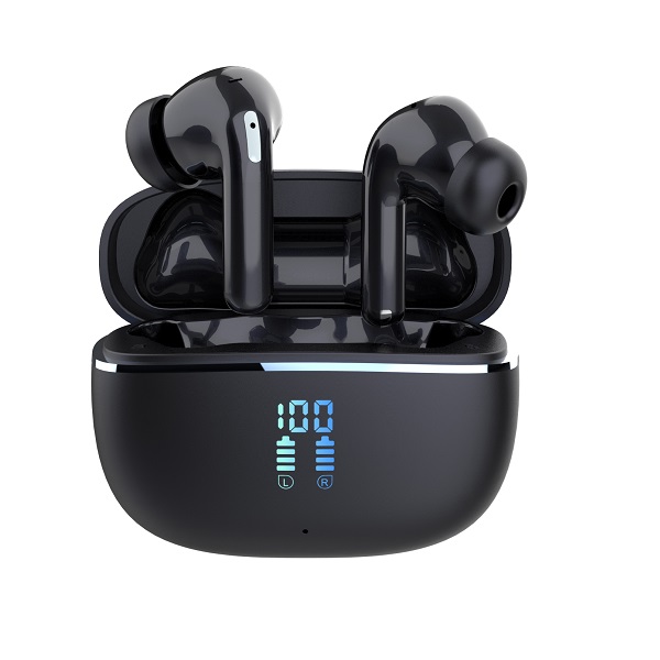 Hybrid 6mics ANC&ENC earbuds with LED digital display GLY-839
